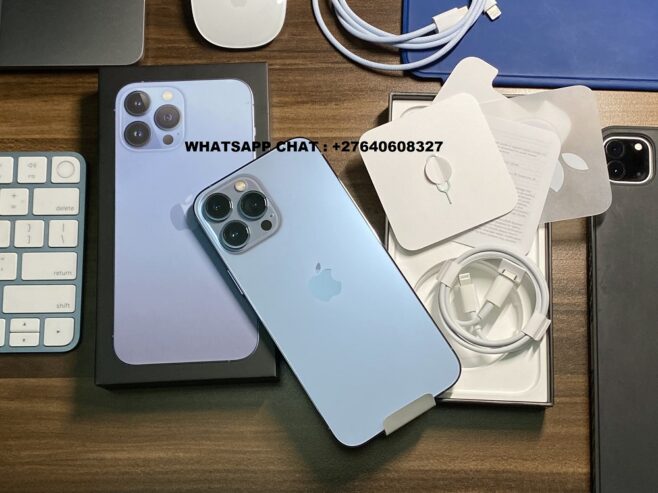 Apple iPhone 13 Pro 128GB por €700 EUR, iPhone 13 Pro Max 128GB por €750 EUR, iPhone 13 128GB por €550 EUR, iPhone 12 Pro 128GB por €500 EUR, iPhone 12 Pro Max 128GB por €550 EUR