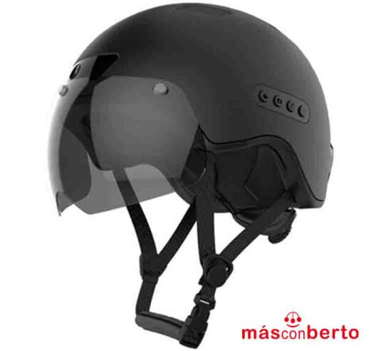 Casco-Inteligente-para-bicicleta-y-patinete-Negro-56734-1
