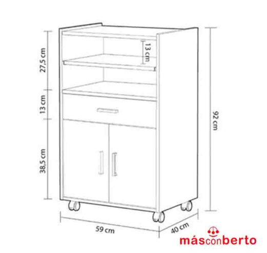Mueble-Auxiliar-Cocina-2P-1-Cajn-92X59X40cm-BlancoCemento-Momi-0L9910A-3