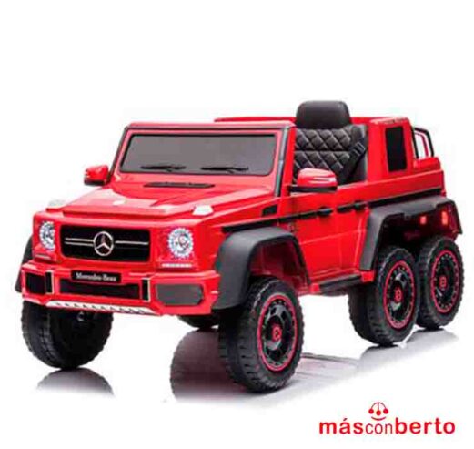 Coche-Batera-Mercedes-Benz-Rojo-62540