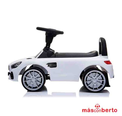 Coche-batera-pasear-bebs-Mercedes-AMG-Blanco-62526-2
