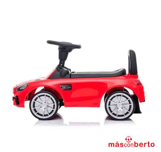 Coche-batera-pasear-bebs-Mercedes-AMG-Rojo-62525-1