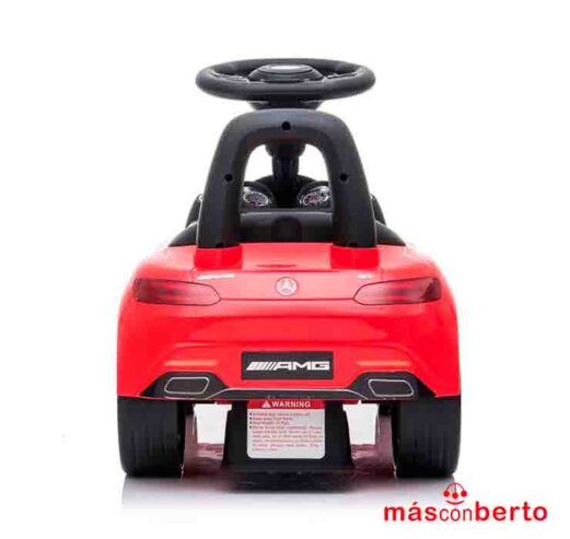 Coche-batera-pasear-bebs-Mercedes-AMG-Rojo-62525-2