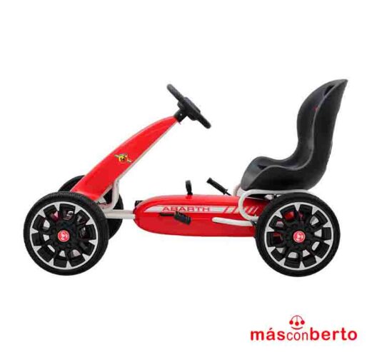 Mini-Kart-con-pedales-Abarth-Rojo-62530-1