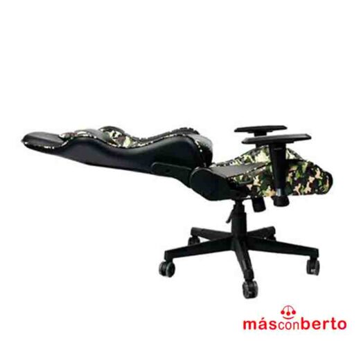 Silla Gaming VLForce 1250 negra-camuflaje Volten VL1507